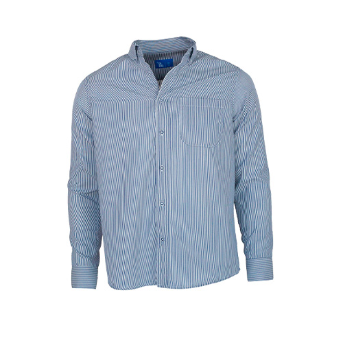 CAMISA BBO MIL RAYAS CABALLERO MANGA LARGA - Artículos Promocionales MAS RECIO